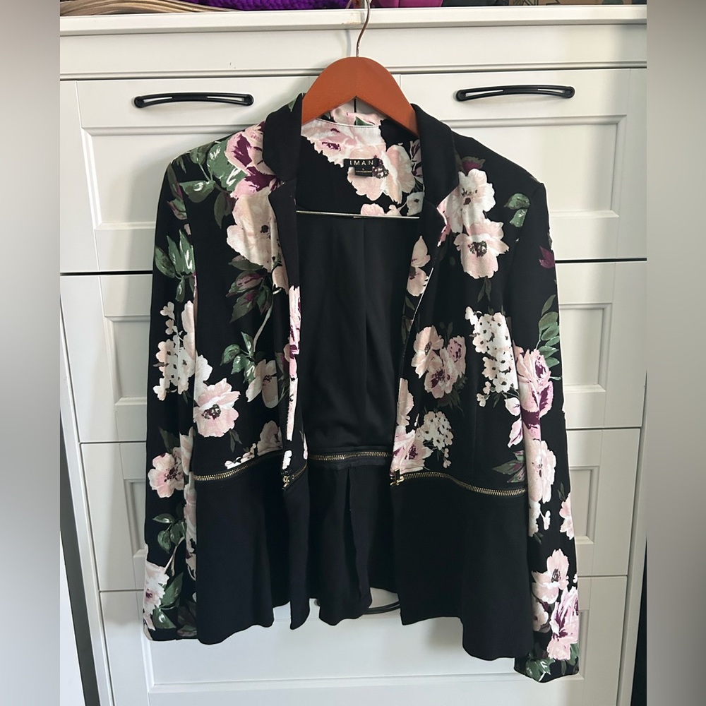 Iman Floral Blazer